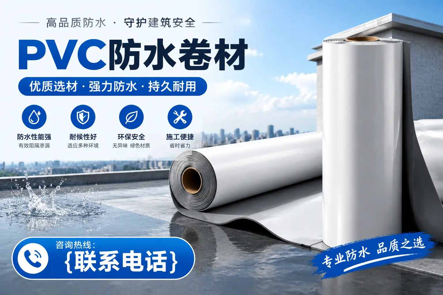 PVC防水卷材的选购技巧与注意事项,助您在新乡找到合适产品