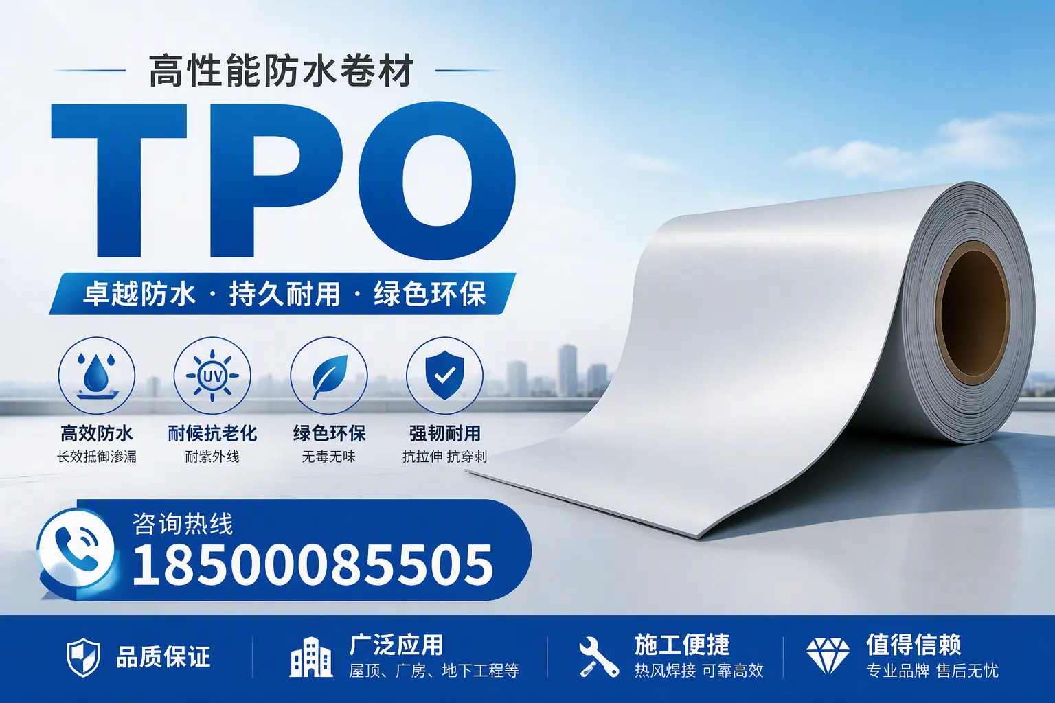 TPO材料的环保特性及其在新乡的应用